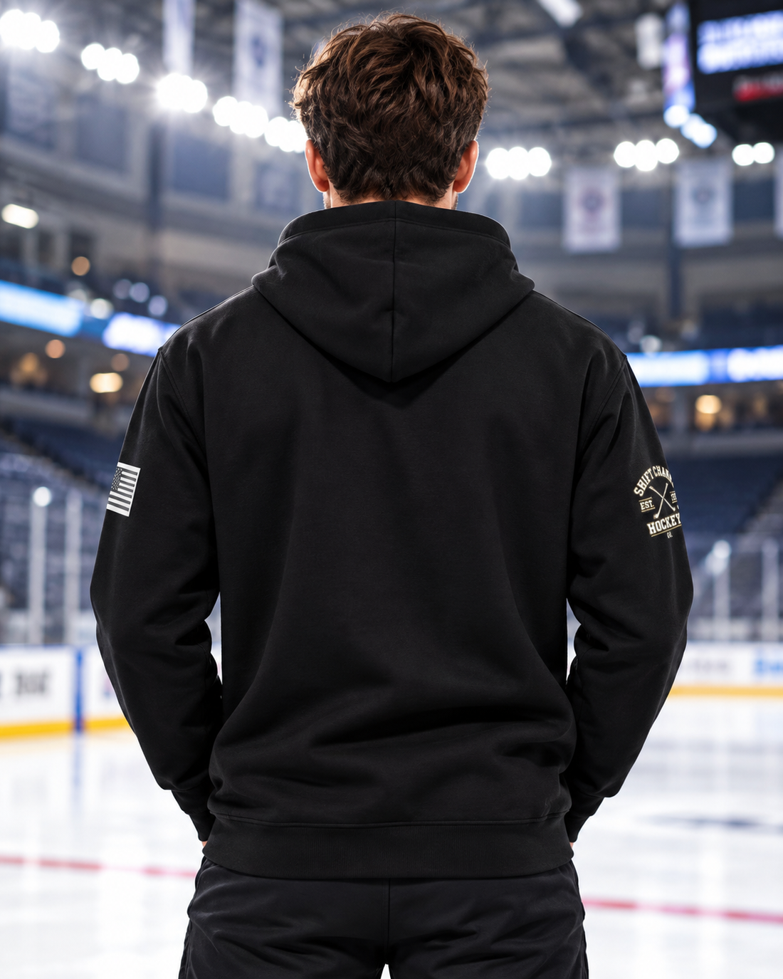 Forecheck. Backcheck.Paycheck. Hoodie