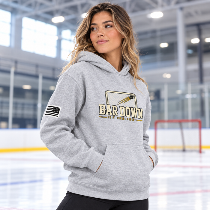 Bar Down Unisex Hockey Hoodie