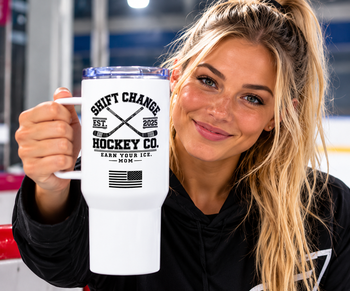 Shift Change Hockey Mom Tumblers