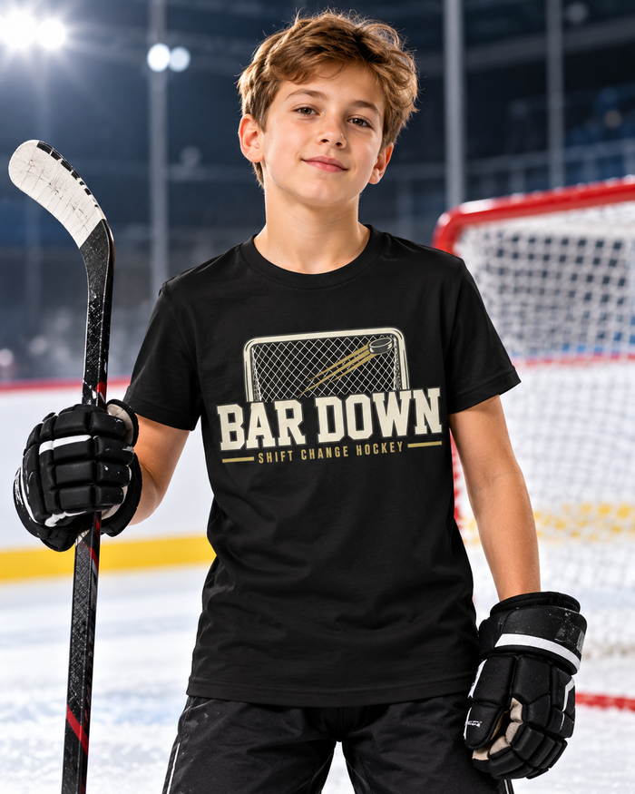 Bar Down Youth Hockey T-Shirt
